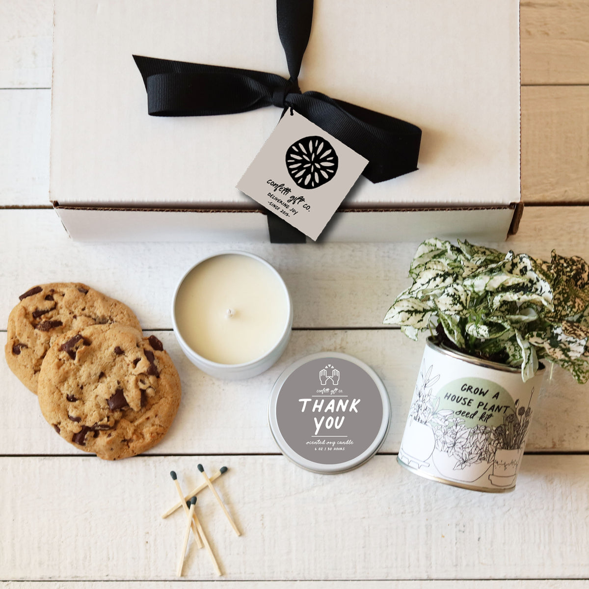 Thank You Gift Box Confetti Gift Company